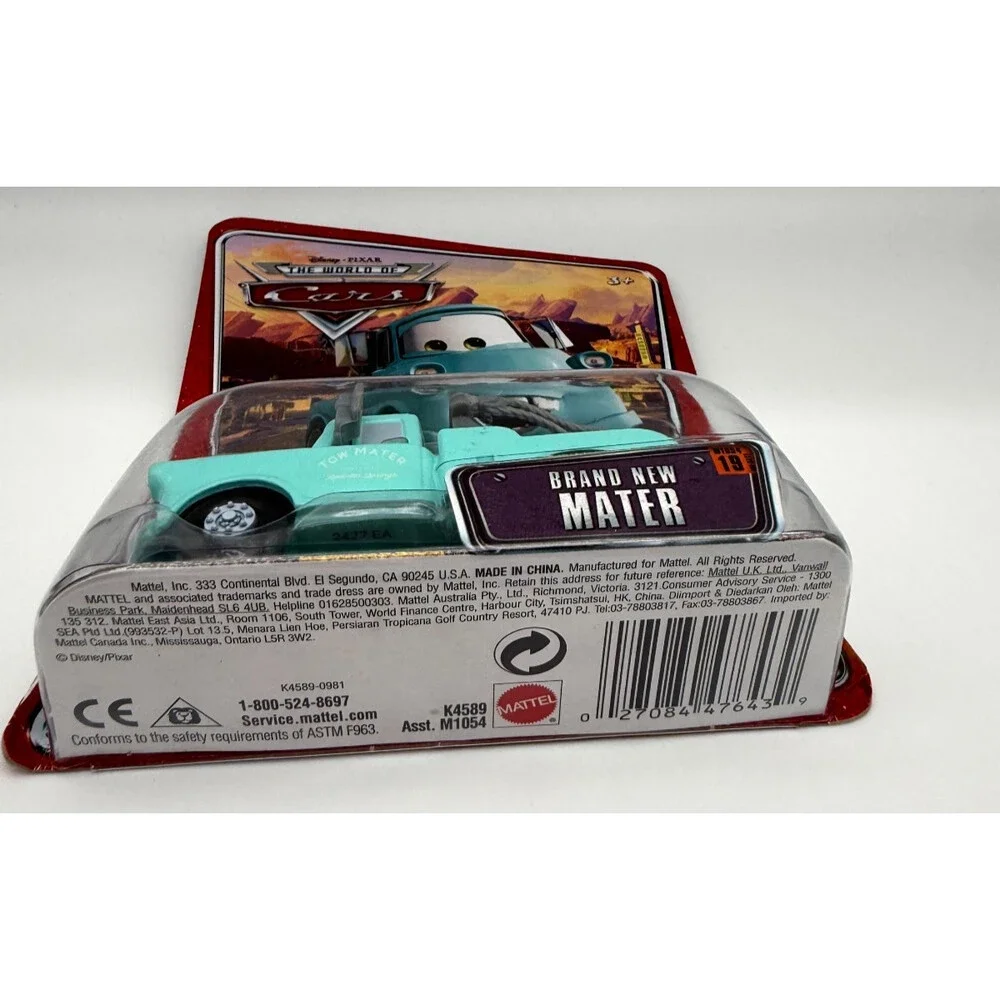 Disney Pixar Cars World of Cars Brand New Mater #19 Factory Sealed NIP